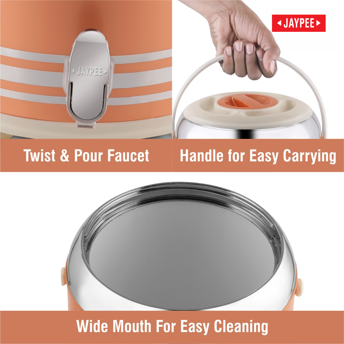 Jaypee Insulated Water Jug Mr. Cool Ultra 5.6l