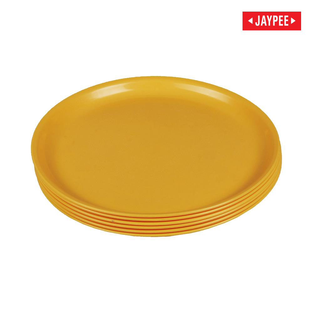 Jaypee Le Diner Round Quarter Plate 6 Pcs. (Plain)