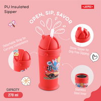 Jaypee First Step Combo Insulated Lunch Box 370ml & Sipper Water Bottle 275ml