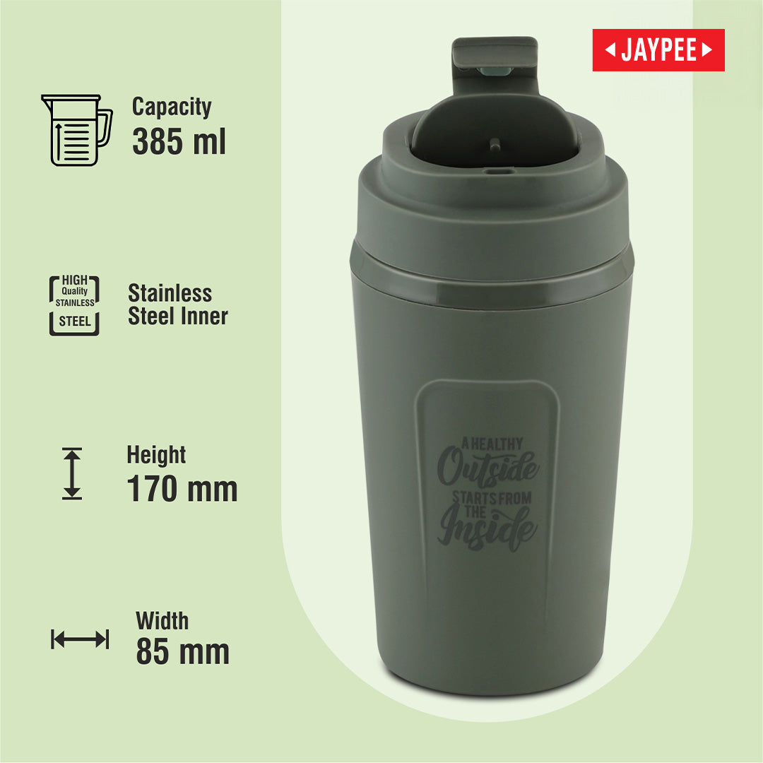 Jaypee Zipsip PU Insulated Hot & Cold Stainless Steel Coffee Mug