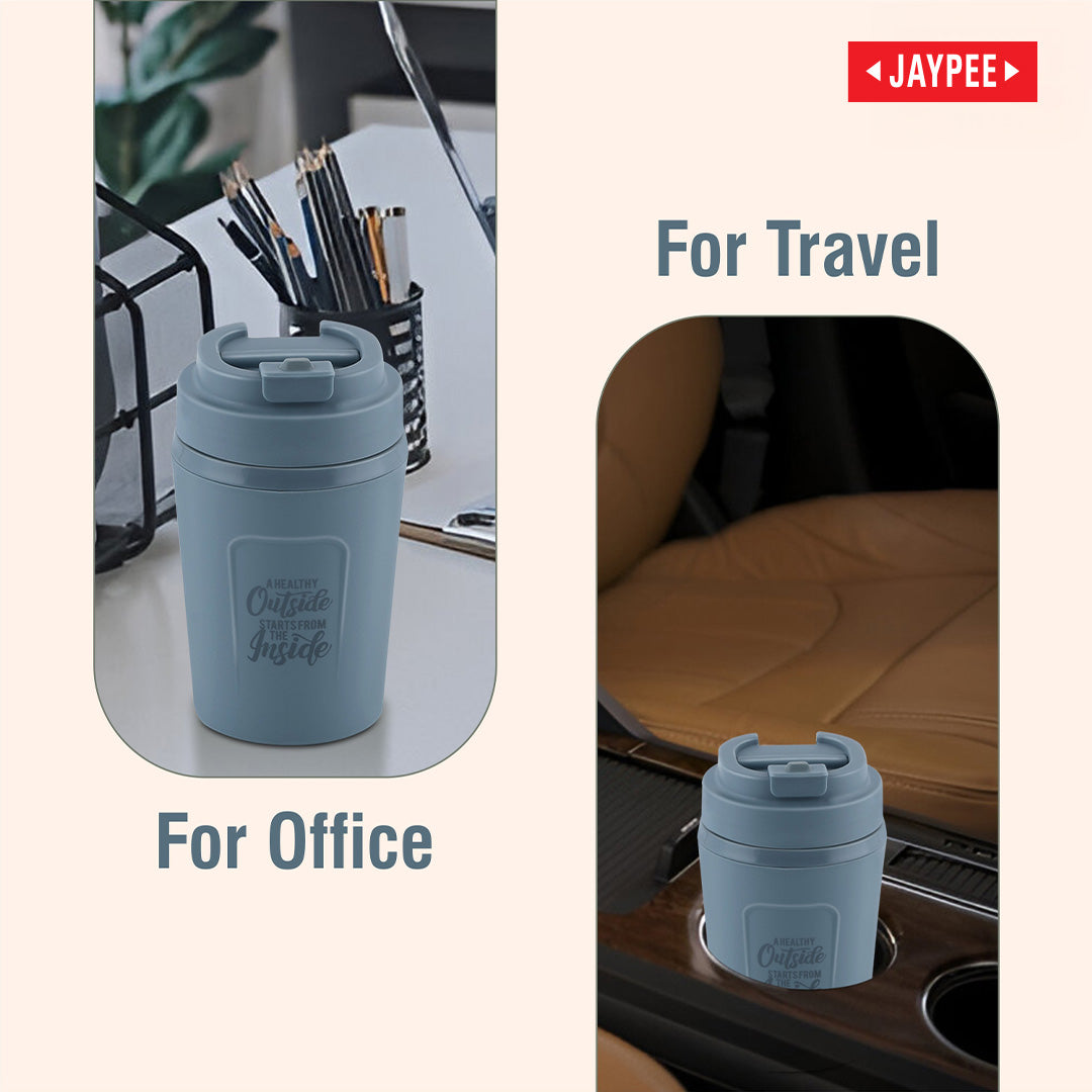 Jaypee Zipsip PU Insulated Hot & Cold Stainless Steel Coffee Mug