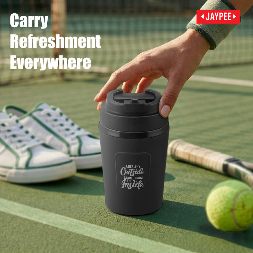 Jaypee Zipsip PU Insulated Hot & Cold Stainless Steel Coffee Mug