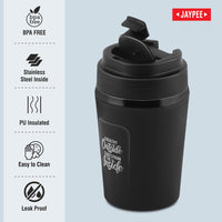 Jaypee Zipsip PU Insulated Hot & Cold Stainless Steel Coffee Mug