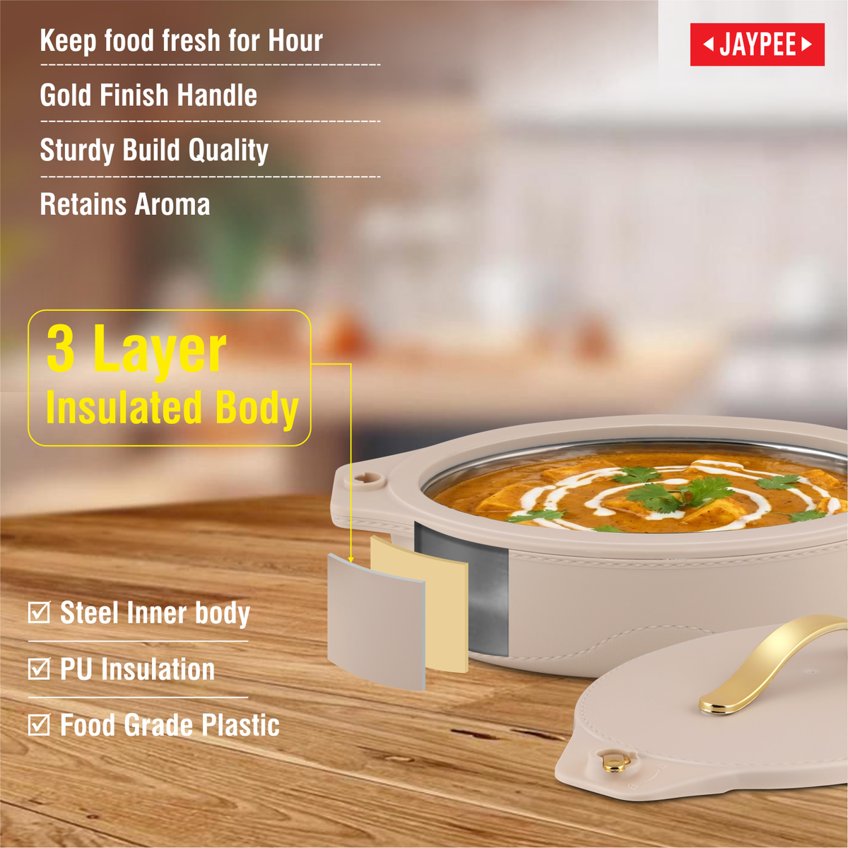 Jaypee Princeton Insulated Casserole