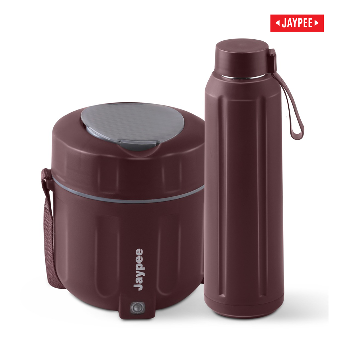 Jaypee Etosip Stainless Steel Electric Lunch Box With Pu Insulated Steel Bottle