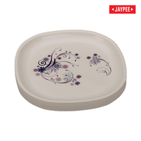 Jaypee Le Diner Square Quarter Plate 6 Pcs. (Printed)