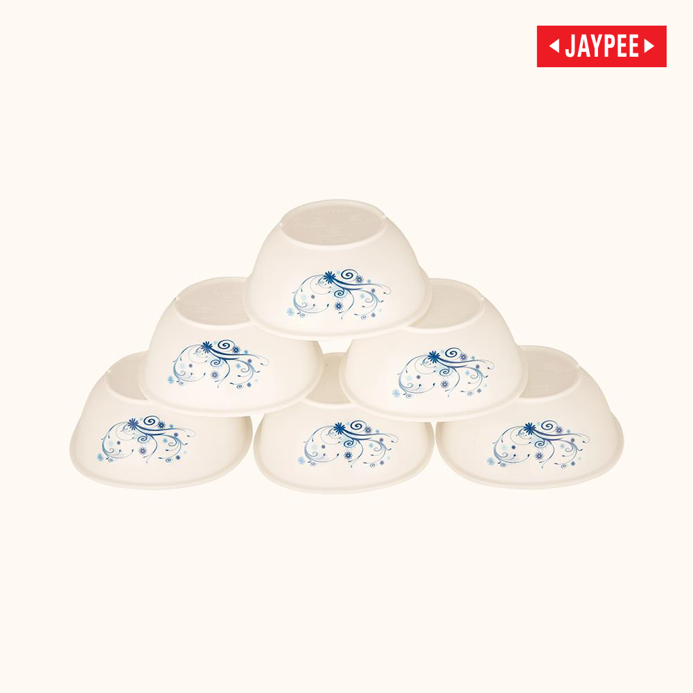 Jaypee LE Diner Printed Katori 6 Pcs