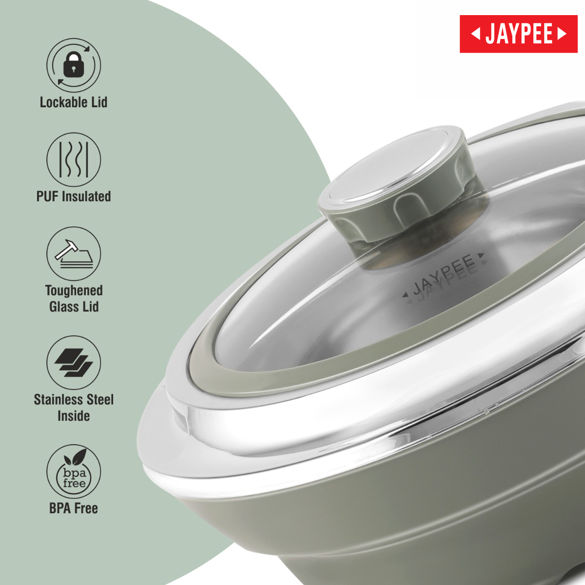 Jaypee Cassaglass Insulated Casserole