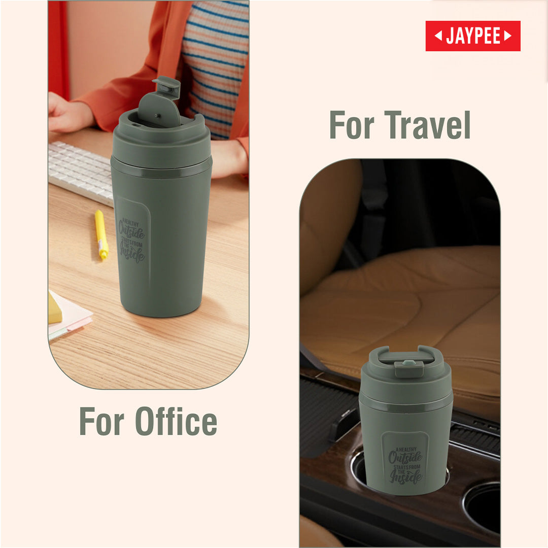 Jaypee Zipsip PU Insulated Hot & Cold Stainless Steel Coffee Mug