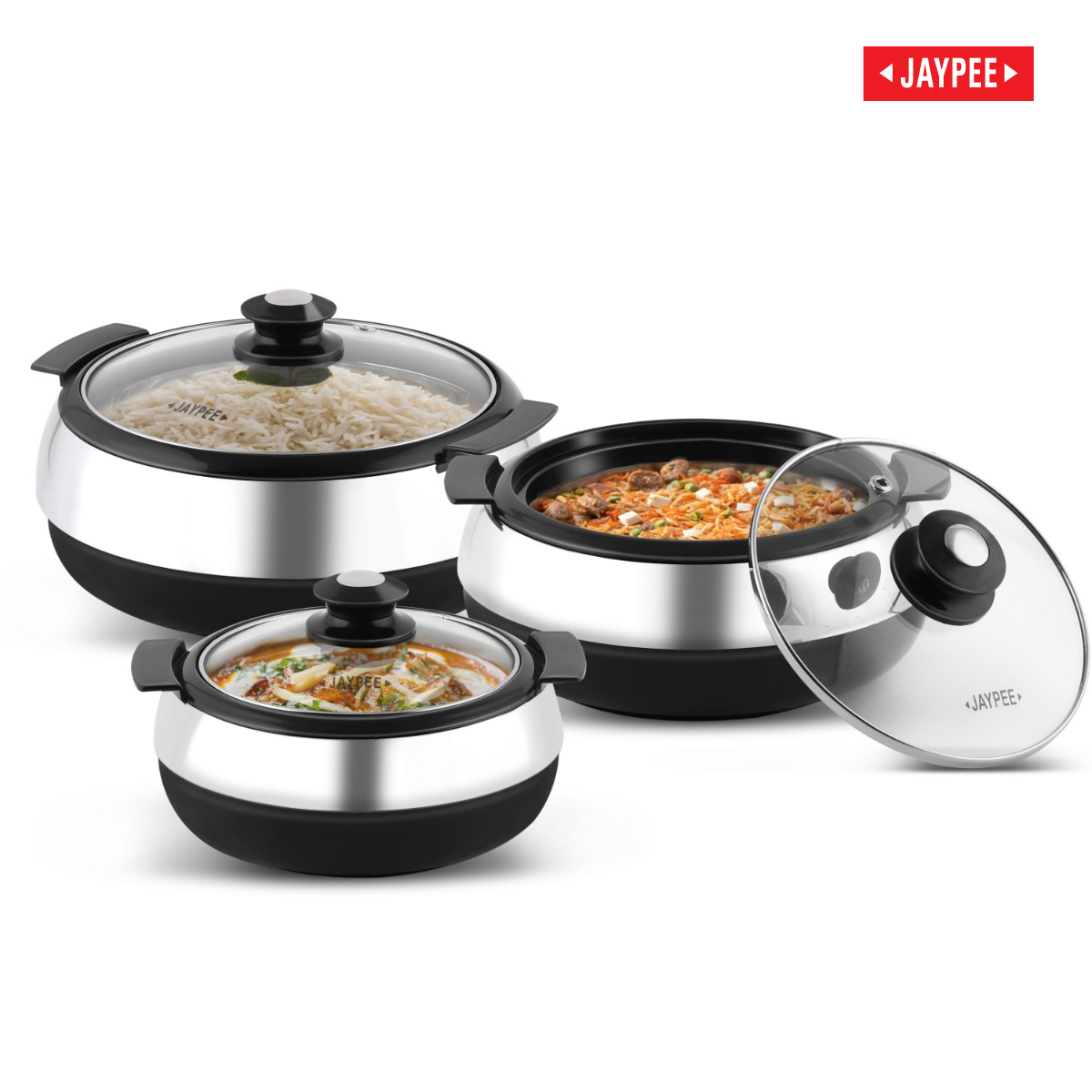 Jaypee Glasserol Insulated Casserole