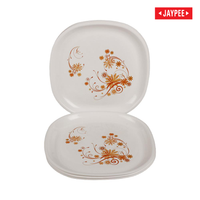 Jaypee Le Diner Square Quarter Plate 6 Pcs. (Printed)