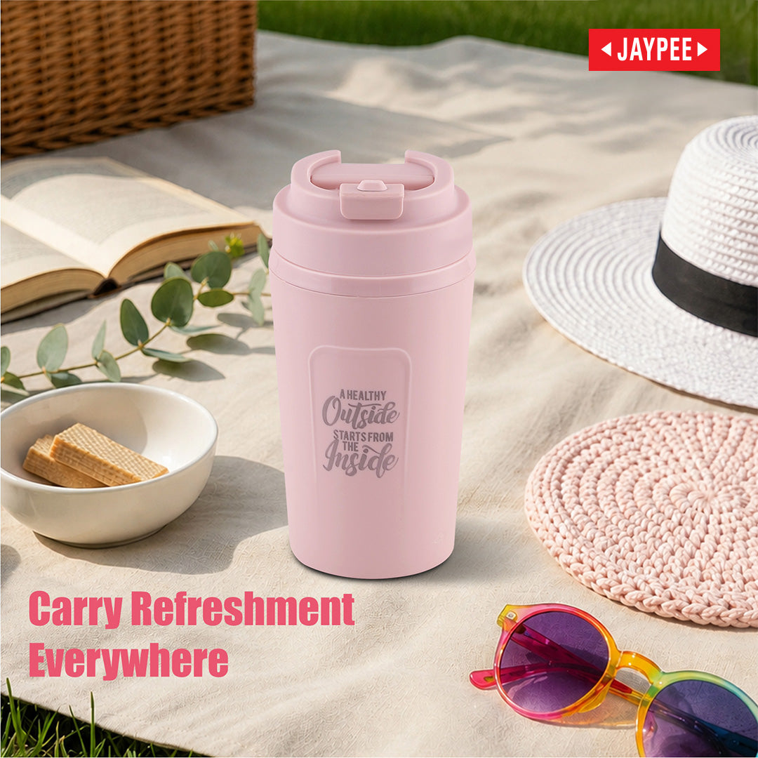 Jaypee Zipsip PU Insulated Hot & Cold Stainless Steel Coffee Mug