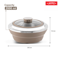 Jaypee Cassaglass Insulated Casserole