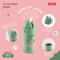 Jaypee First Step Combo Insulated Lunch Box 370ml & Sipper Water Bottle 275ml