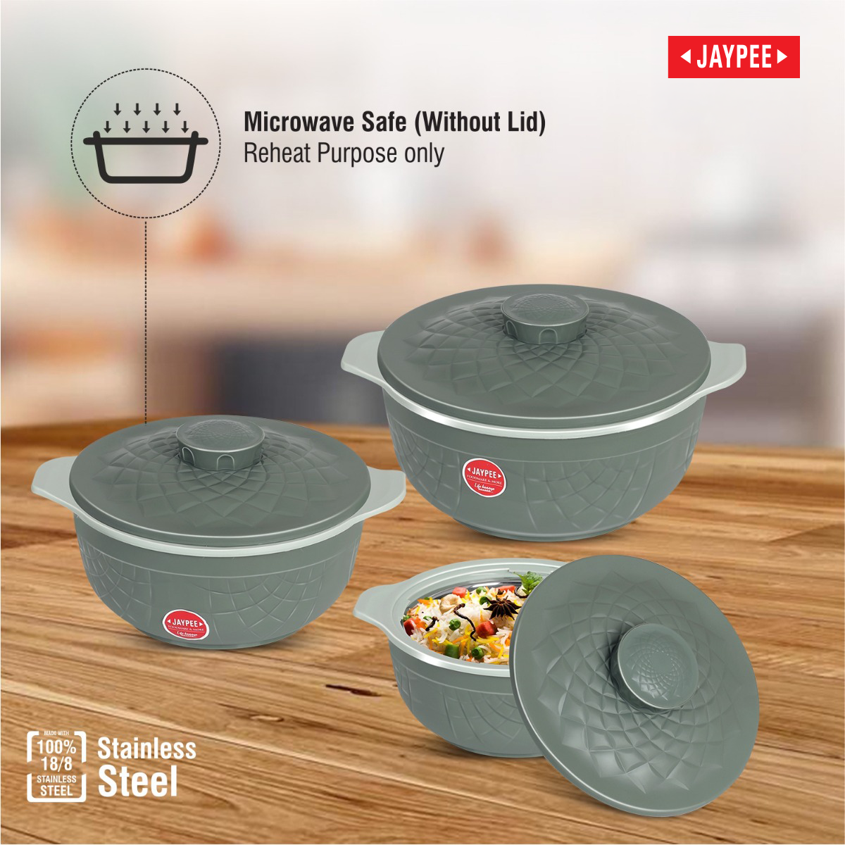 Jaypee Microchef Insulated Casserole