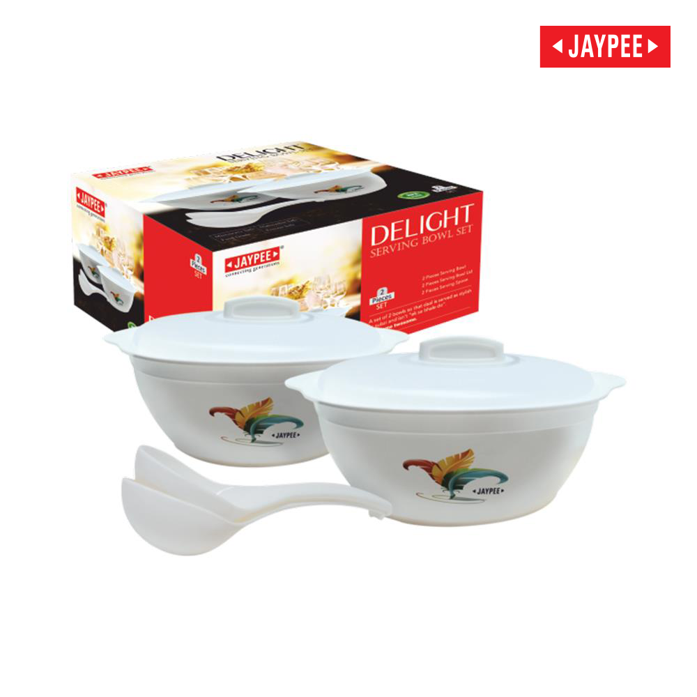 Jaypee Delight Serving Bowl Set Of 2 (Printed)