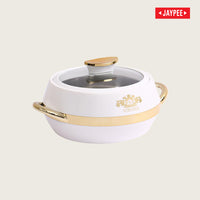 Jaypee Vintage Insulated Casserole 1500ml - White (gold trim) gallery